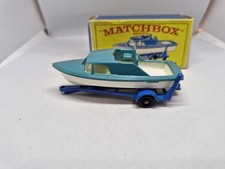 Matchbox 9d Boat & Trailer in original type E Box