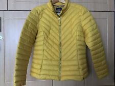 VERY GOOD CONDITION JOULES MUSTARD/YELLOW , QUILTED JACET SIZE 16 RRP £99.95