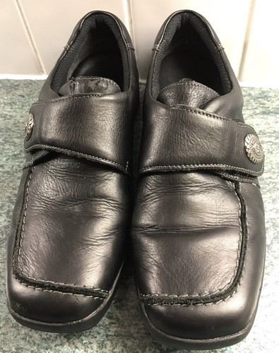 Remote black leather shoes - remote,