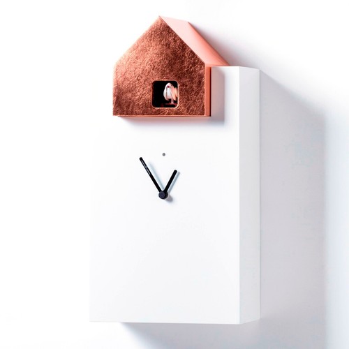 Ettore 2058 white copper leaf - white/copper,