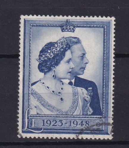 1948 silver wedding - gb, £1