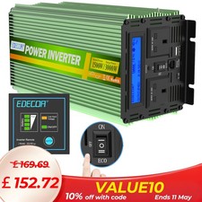 Edecoa 1500w 3000w pure sine - 3000w,