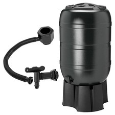 Black 210 Litre Outdoor Garden