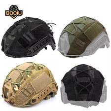 FAST HELMET COVER MILITARY ARMY TACTICAL CAMO AIRSOFT HEADGEAR RIPSTOP MESH