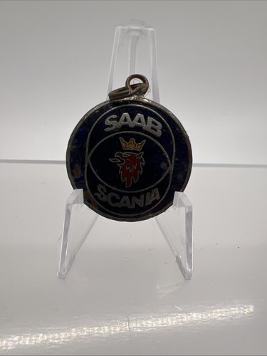Saab scania blue enamel - saab-scania, key
