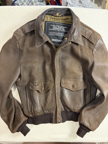 Schott bros nyc vintage brown - bros.,