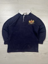 Front Row Polo Shirt Men’s Embroidered Long Sleeve Rugby Shirt