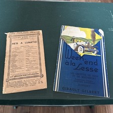 Vintage Travel Brochure And