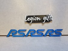 interior car badges for ford focus mk1 mk2 mk3 mk3.5 logo RS