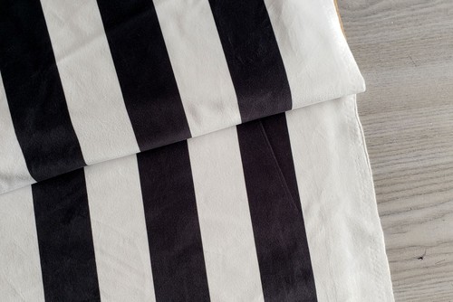 Velvet fabric stripes - velvet,