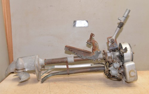 Antique neptune outboard motor - antique,
