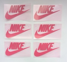 6x Iron On Fuchsia Pink Vinyl