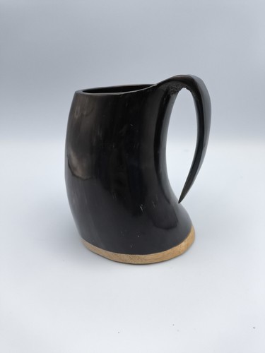 Genuine handcrafted black - black, horn