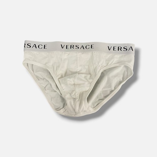 Versace men white logo - versace,