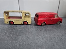 Dinky .No.30v. NCB Electric Dairy Van. Express Dairy. 1949-1954. + Bedford Van.