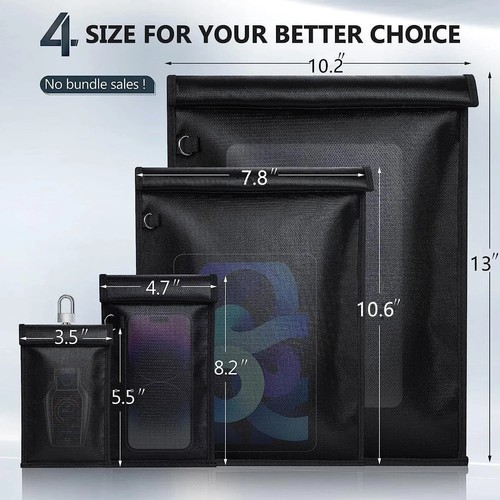 Car key signal blocker case - key,