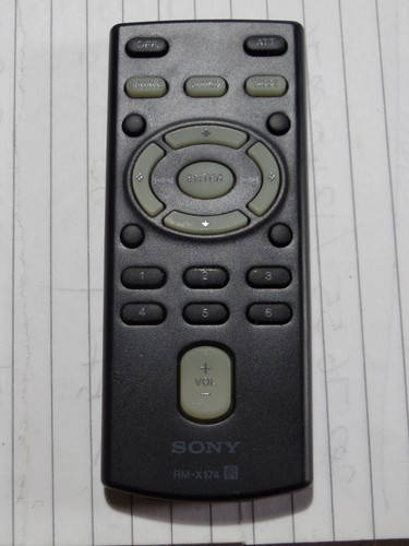 Genuine sony x174 - sony, rm-x174