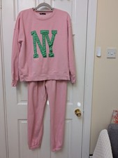 Zara pink NY coord sweatshirt
