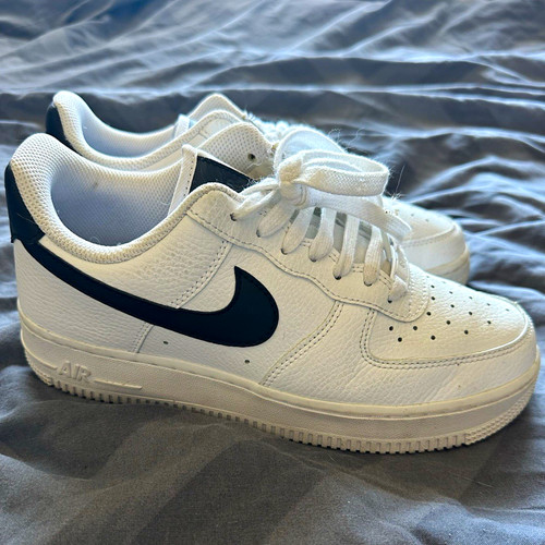 Nike air force white black - nike, 1
