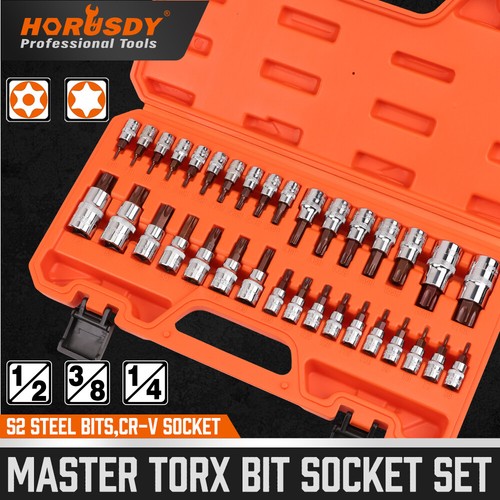 34pc master torx bit socket - torx,