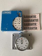 Heuer Leonidas Mechanical Stopwatch Dashboard Rally Timer (recently serviced).