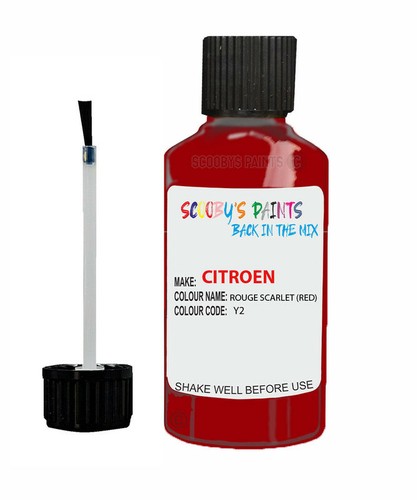 Paint for citroen - rouge, red