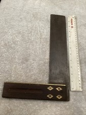 Vintage 12” Hardwood/brass