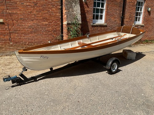Dinghy tender rowing boat 14ft - boat,