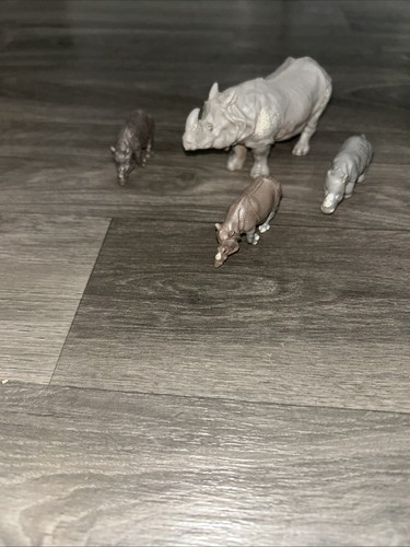 Vintage britains rhinos - britains,