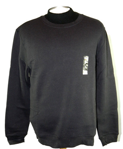 Men black sweatshirt new - black,