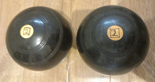 Indoor lawn bowls - lawn, bias
