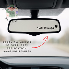 Hello Beautiful  Car Decor