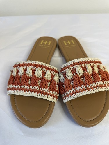 Haute hippie slide sandals - hippie,