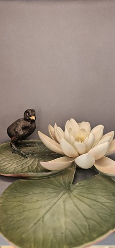 Figurine moorhen chick - of,