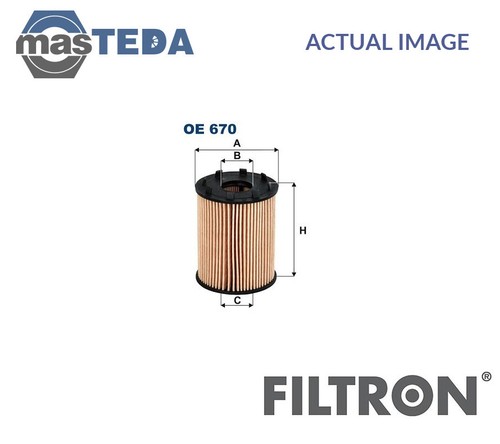 670 engine oil filter - oe,