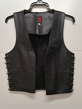 RoB Amsterdam Leather Chains Side Waistcoat Size M in Excellent Condition