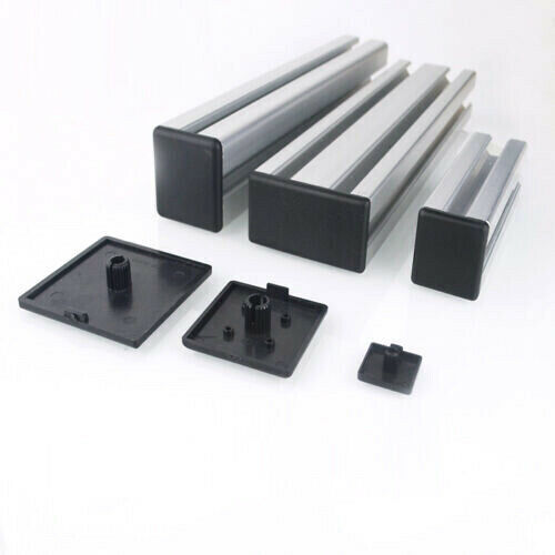 Aluminium profile end caps - aluminium,