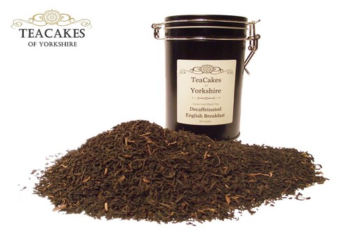 Decaffeinated tea english - decaffeinated,