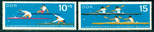 1966 canoe racing - canoe, women