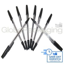 10 x QUALITY BLACK BALL POINT