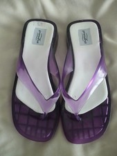GRENDHA PURPLE JELLY TOE POST