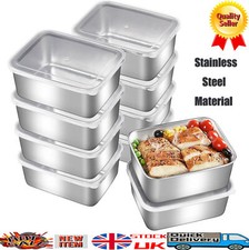 6x Food Storage Box Container