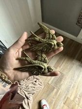 Set Of 2 Vintage Brass Wall