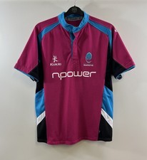 Worcester Warriors Away Rugby Shirt 2008/09 Adults Medium Kukri H634