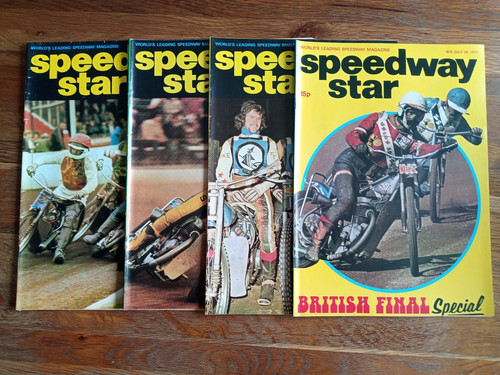 Speedway star magazines - magazines, x4