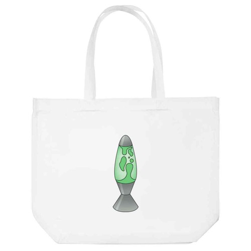 Green lava lamp tote - lava,