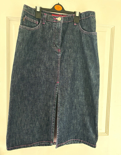 Fcuk jeans blue denim - jeans, midi