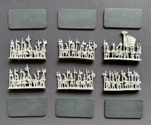 Warmaster empire halberds - warmaster,