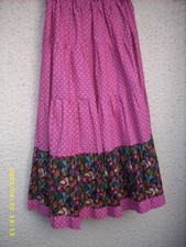 SKIRT NEW  Hippy Boho Gypsy Cotton Skirt  Stretch Waist (10-18) Length  36”