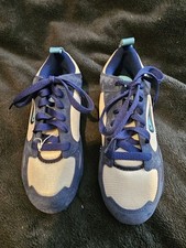 Mitre Ladies White/navy Track Running Trainers Sneakers Size Uk5 Eur38